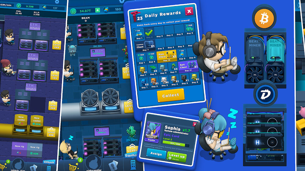 Crypto Idle Miner screenshot 4