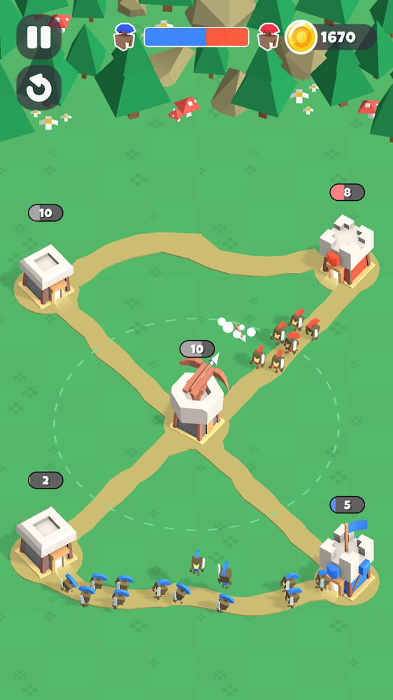 Royal Castle: City Capture RTS screenshot 2