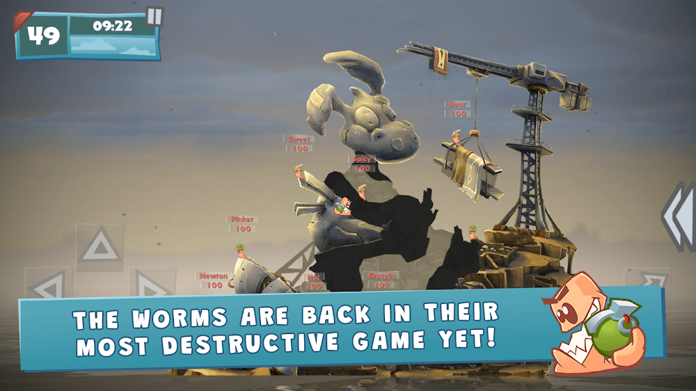 Worms W.M.D: Mobilize screenshot 2