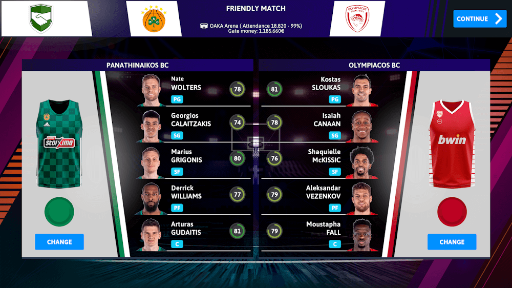 iBasketball Manager 23 screenshot 7