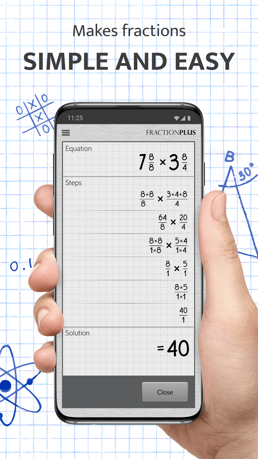 Fraction Calculator Plus screenshot 3