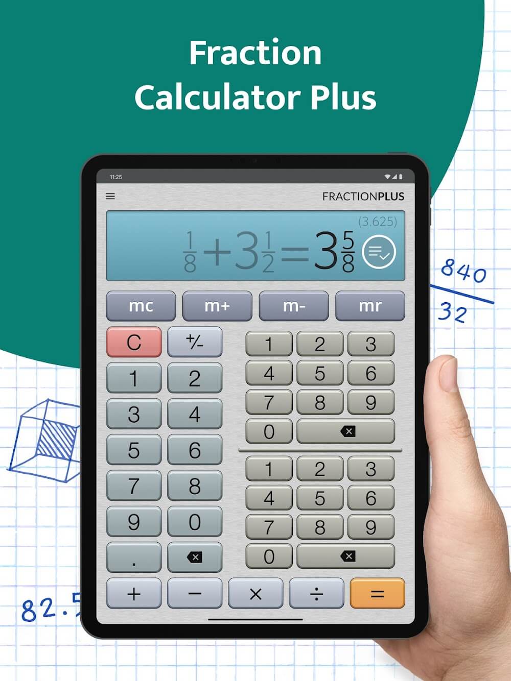 Fraction Calculator Plus screenshot 6