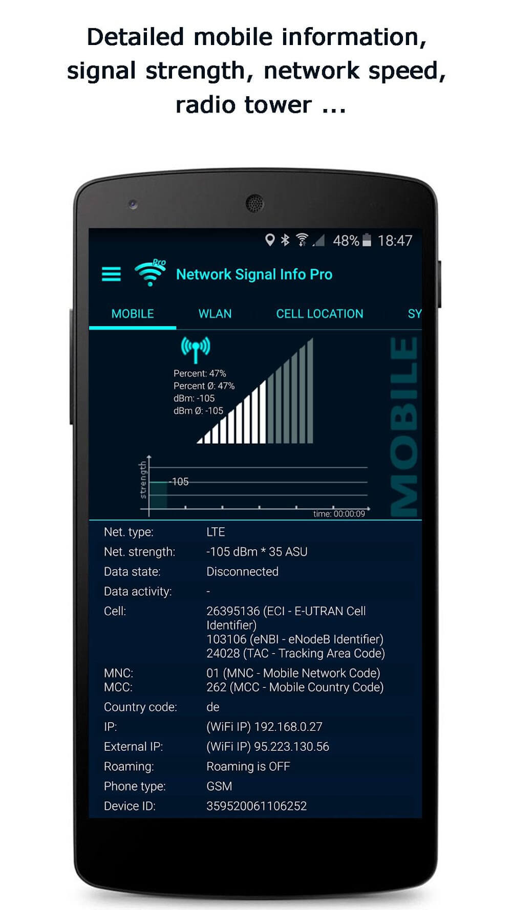 Network Signal Info Pro screenshot 4