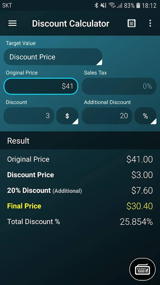 Multi Calculator screenshot 6