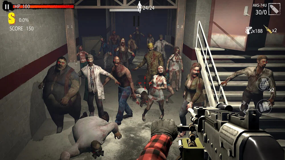 Zombie Hunter D-Day screenshot 3