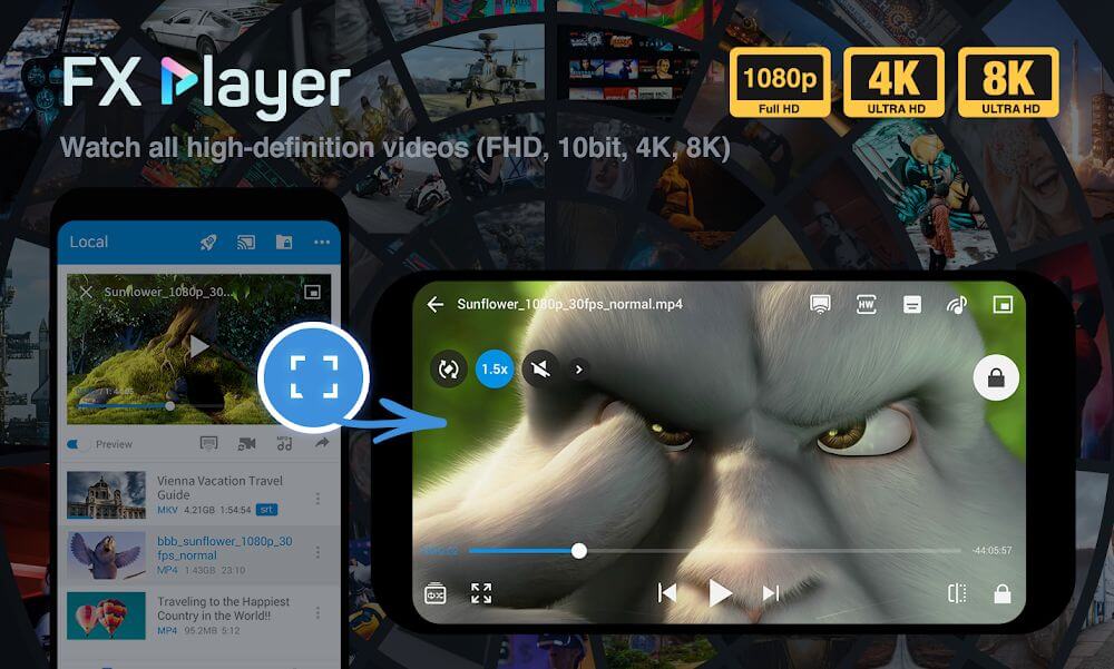 FX Player screenshot 2