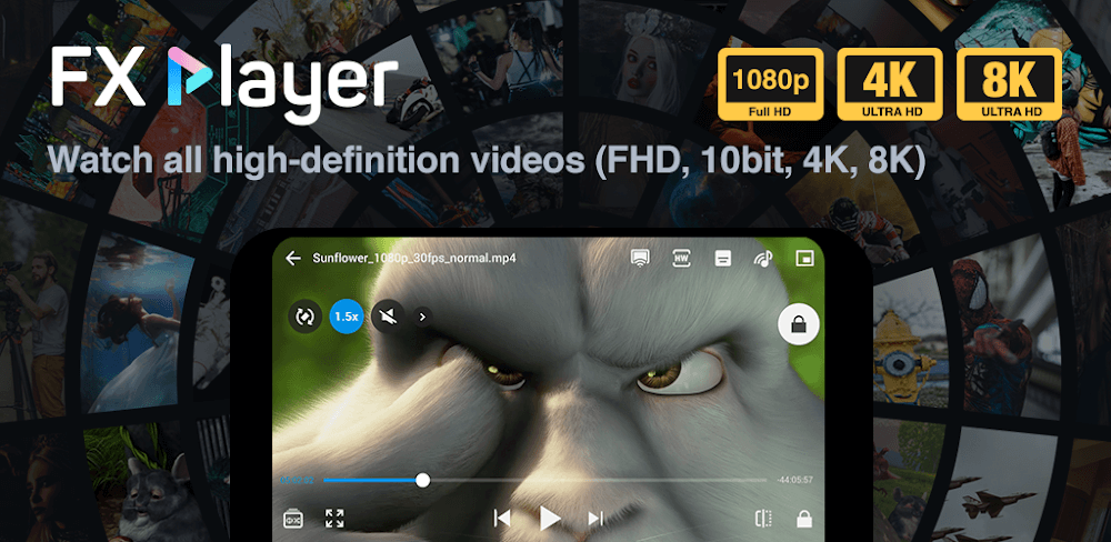 FX Player screenshot 1