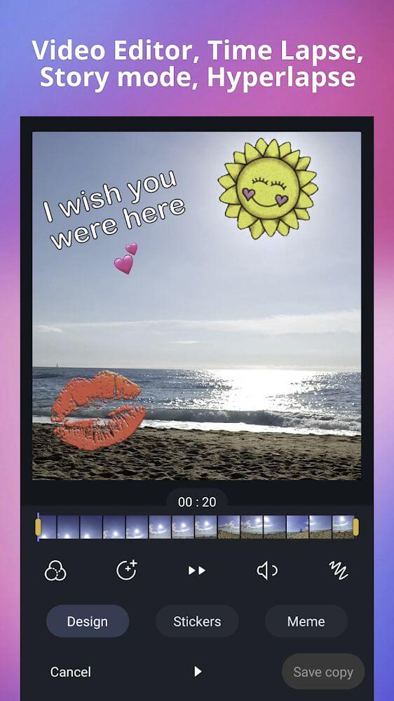 Pixtica: Camera and Editor screenshot 5