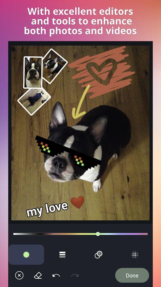 Pixtica: Camera and Editor screenshot 7