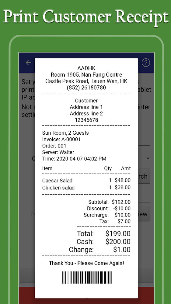 Restaurant Point of Sale – POS screenshot 7