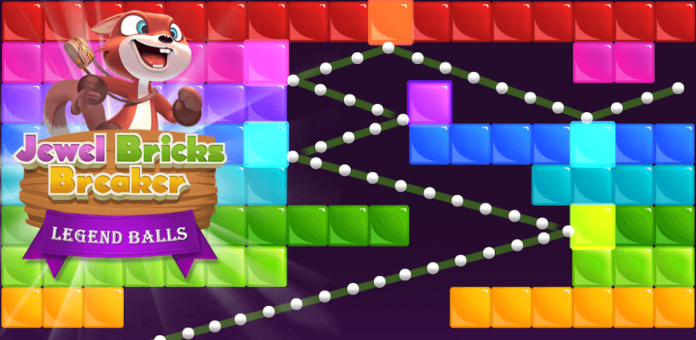 Jewel Bricks Breaker screenshot 1