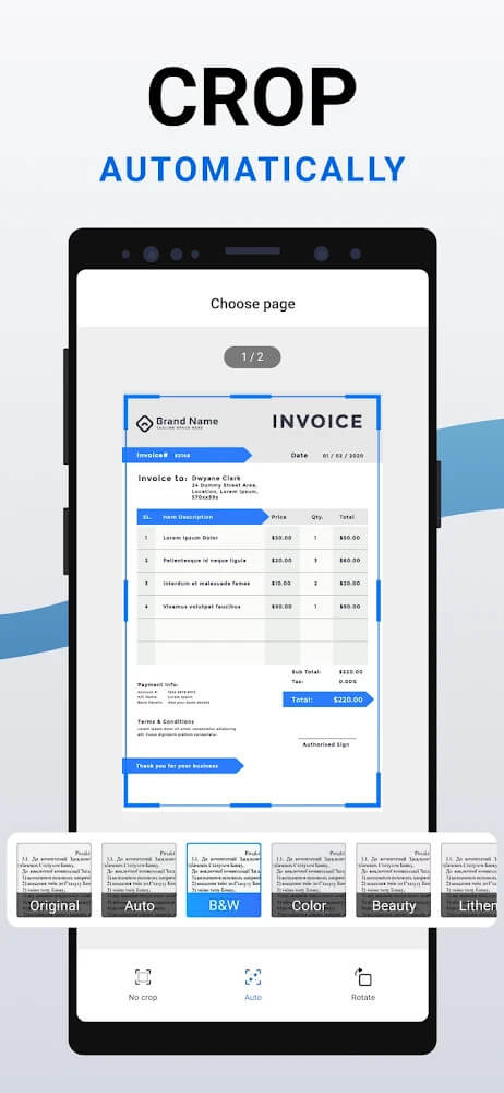Mobile Scanner App screenshot 7