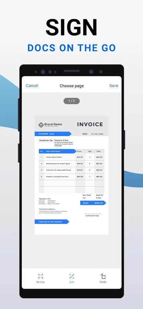 Mobile Scanner App screenshot 6