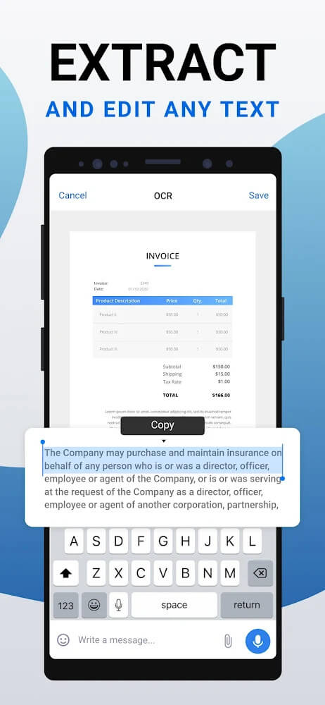 Mobile Scanner App screenshot 4