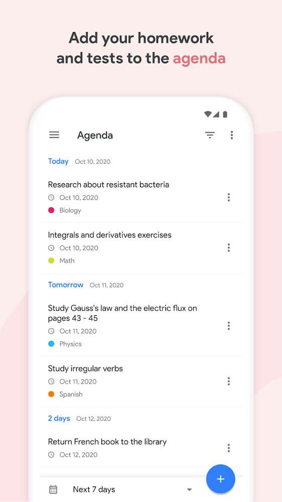 School Planner screenshot 2