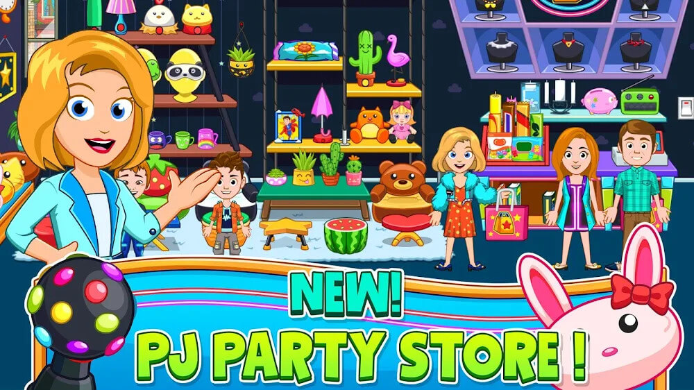 My City: Pajama Party screenshot 4