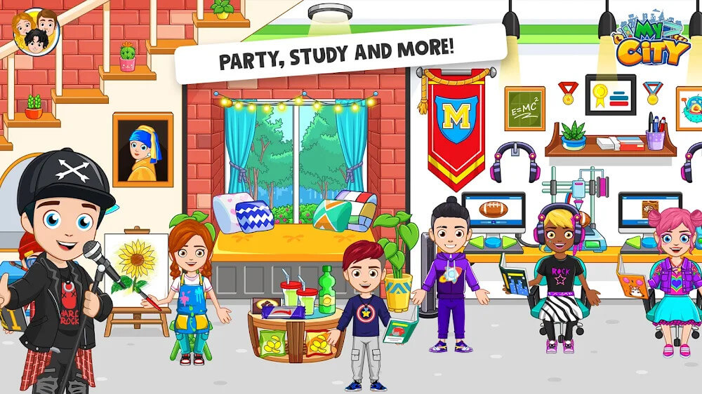 My City: College Dorm Friends screenshot 4