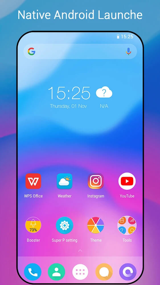 Super P Launcher screenshot 2
