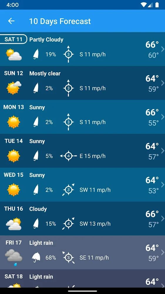 Weather XL PRO screenshot 7