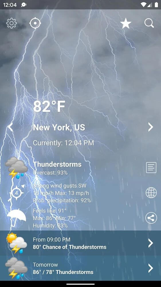 Weather XL PRO screenshot 3