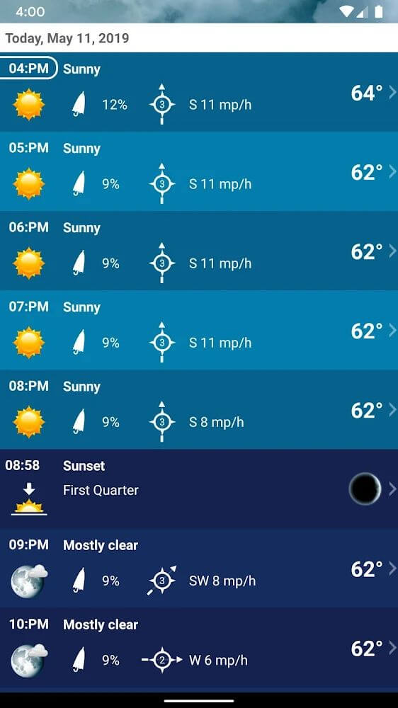 Weather XL PRO screenshot 5