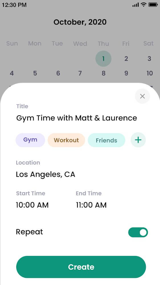 Calendar screenshot 3