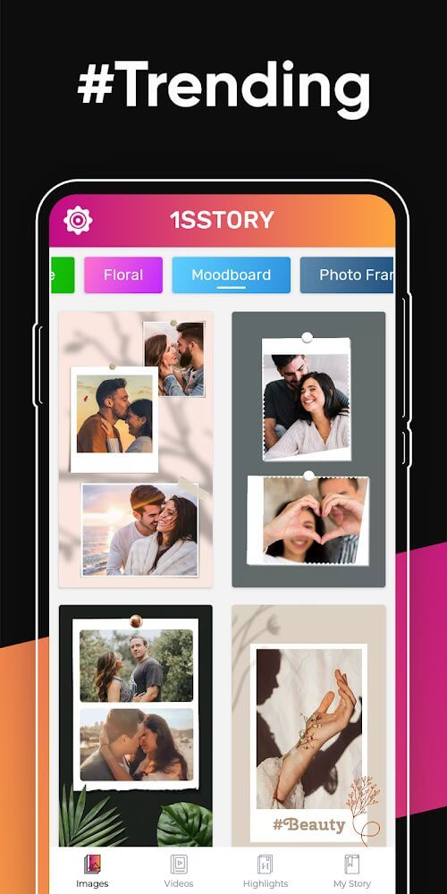 1SStory - Story Collage Maker screenshot 2