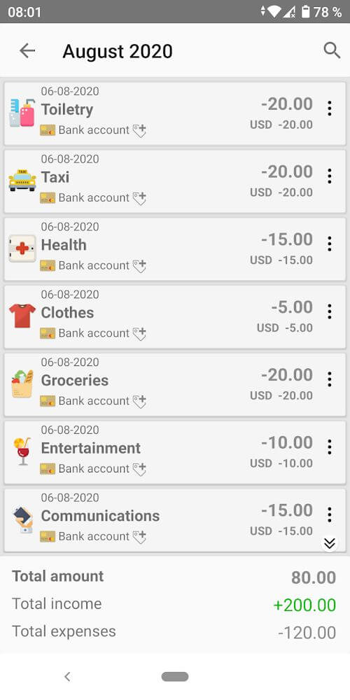 Money Manager: Expense tracker screenshot 3