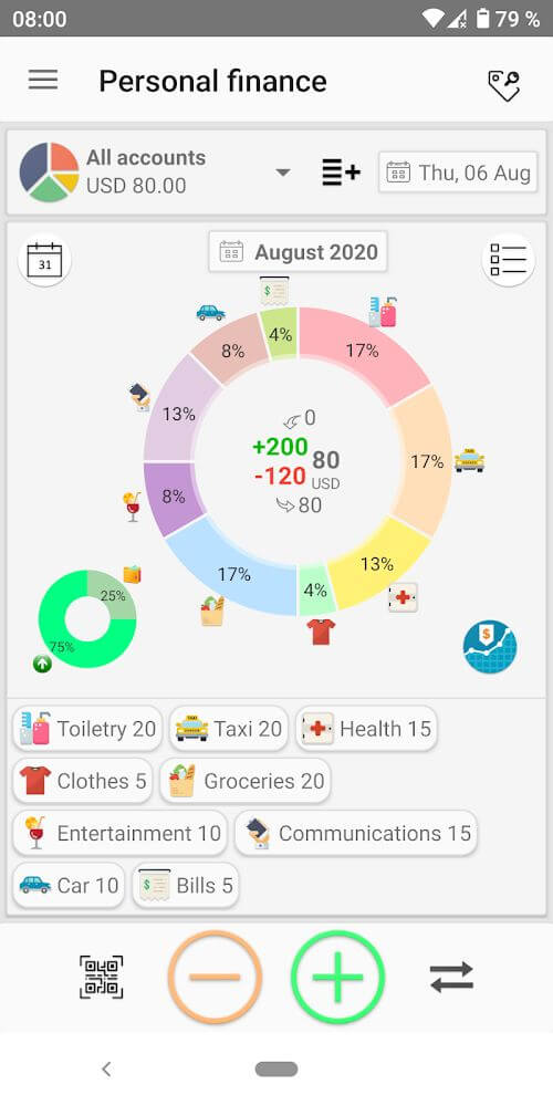 Money Manager: Expense tracker screenshot 2