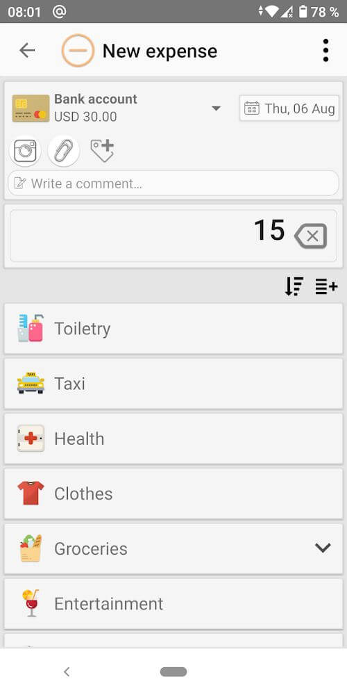 Money Manager: Expense tracker screenshot 5