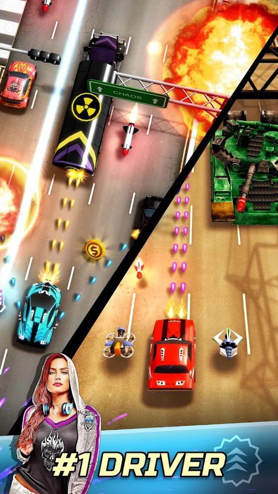 Chaos Road: Combat Racing screenshot 2