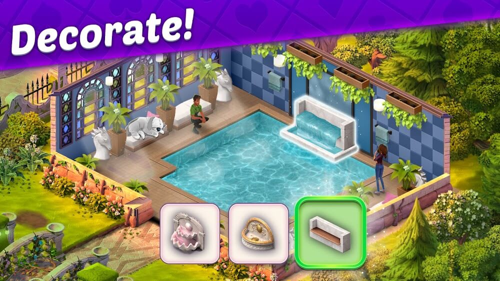 Solitaire Story - Ava's Manor screenshot 3