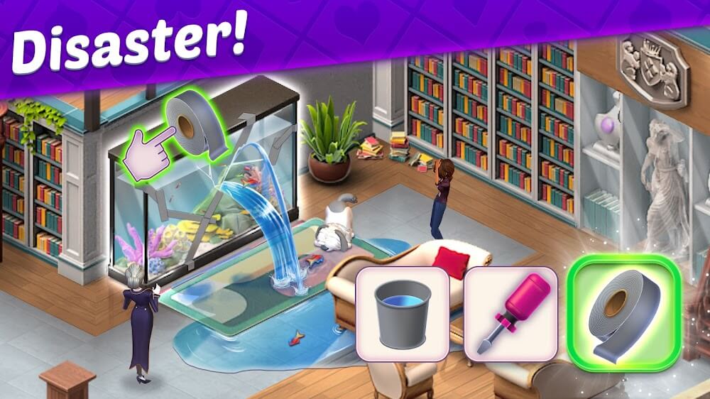 Solitaire Story - Ava's Manor screenshot 2