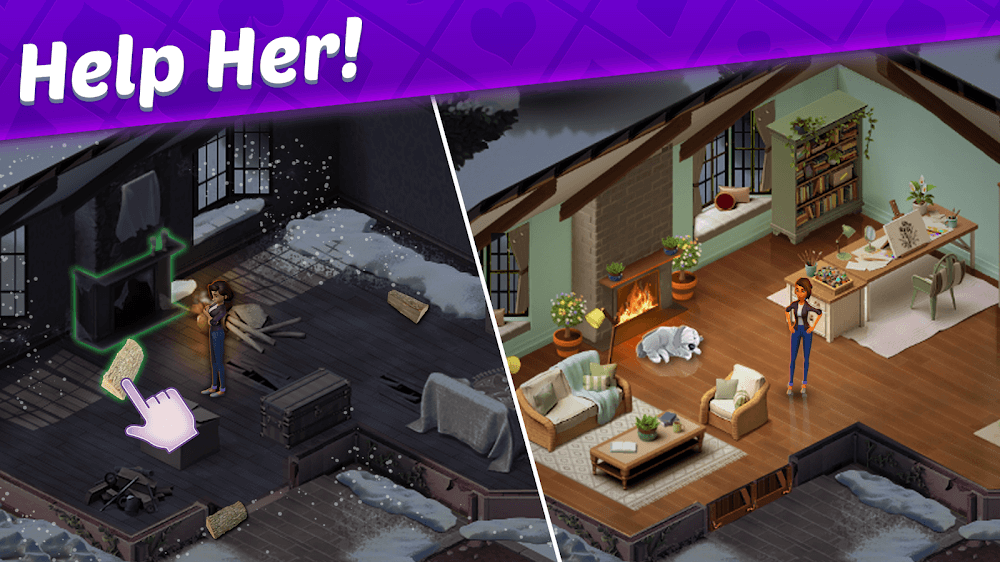 Solitaire Story - Ava's Manor screenshot 6