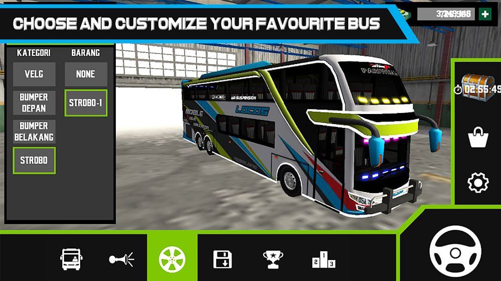 Mobile Bus Simulator screenshot 2