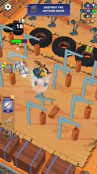 Zone X: Wasteland Survival RPG screenshot 3