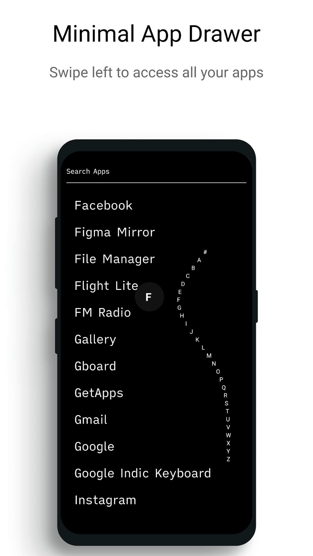 Indistract Minimalist Launcher screenshot 3