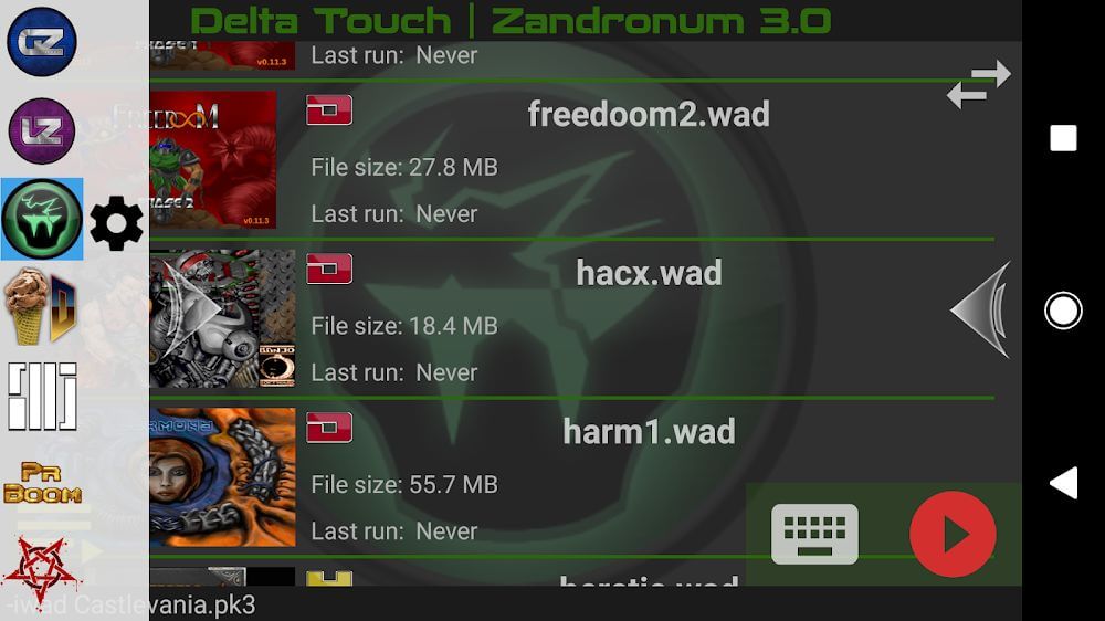 Delta Touch screenshot 2