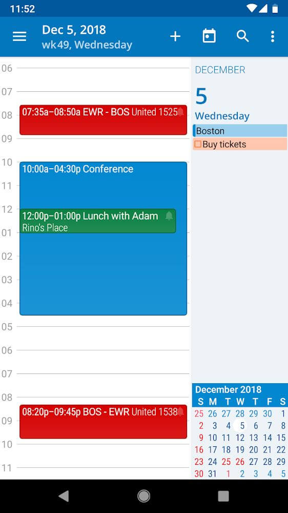 aCalendar+ screenshot 3