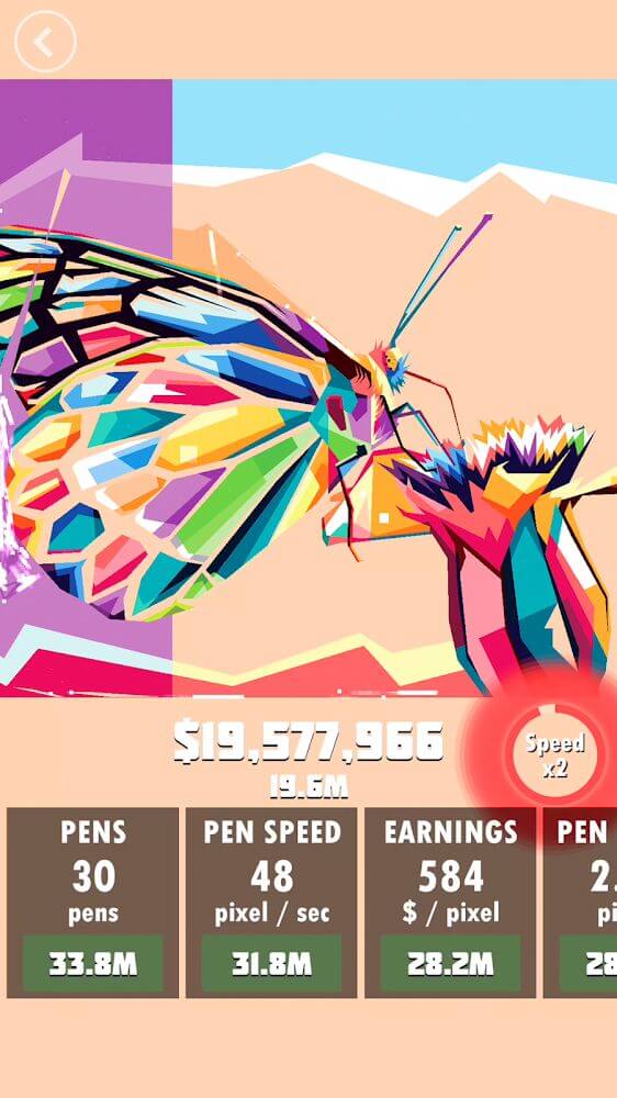 Idle Painter screenshot 2