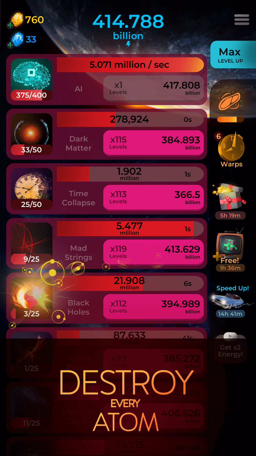 Annihilation: Idle Game screenshot 5