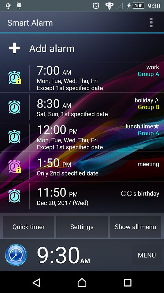 Smart Alarm (Alarm Clock) screenshot 2