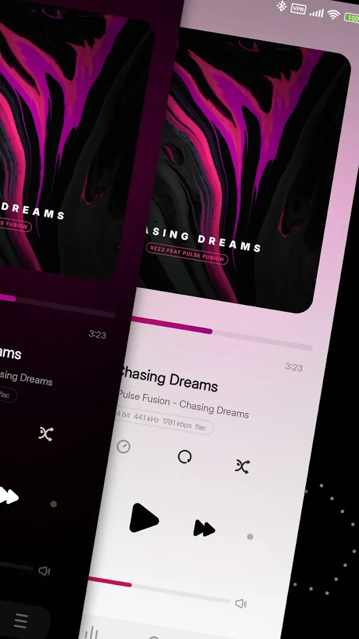Proxima - Poweramp Skin screenshot 3