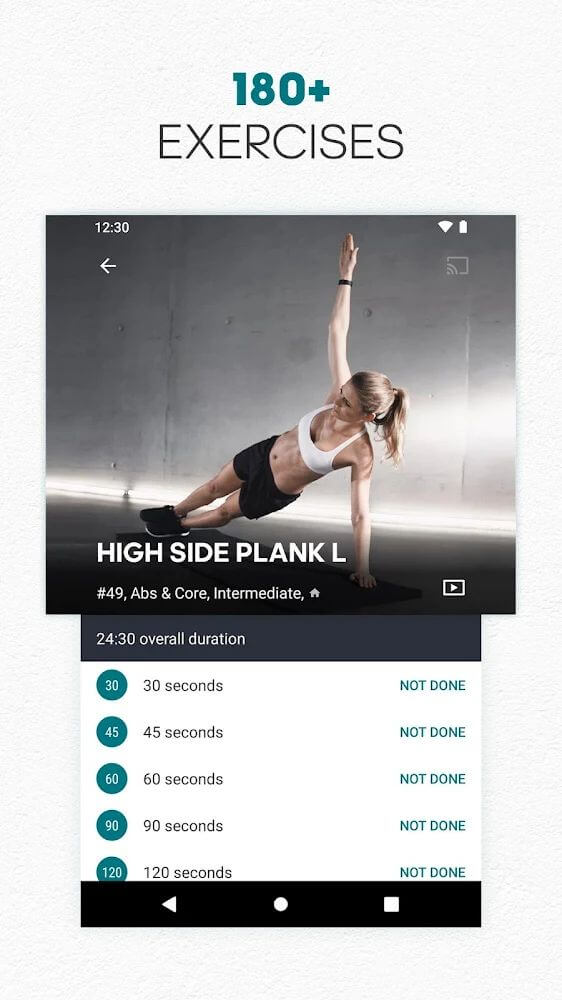 adidas Training App Screenshot 3