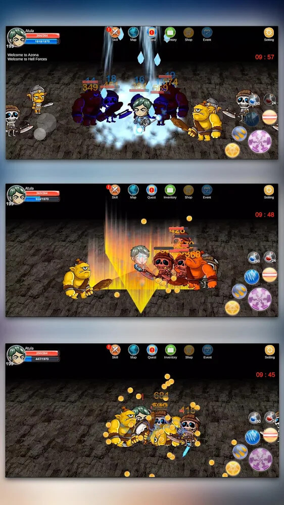 Hero Age game screenshot 2