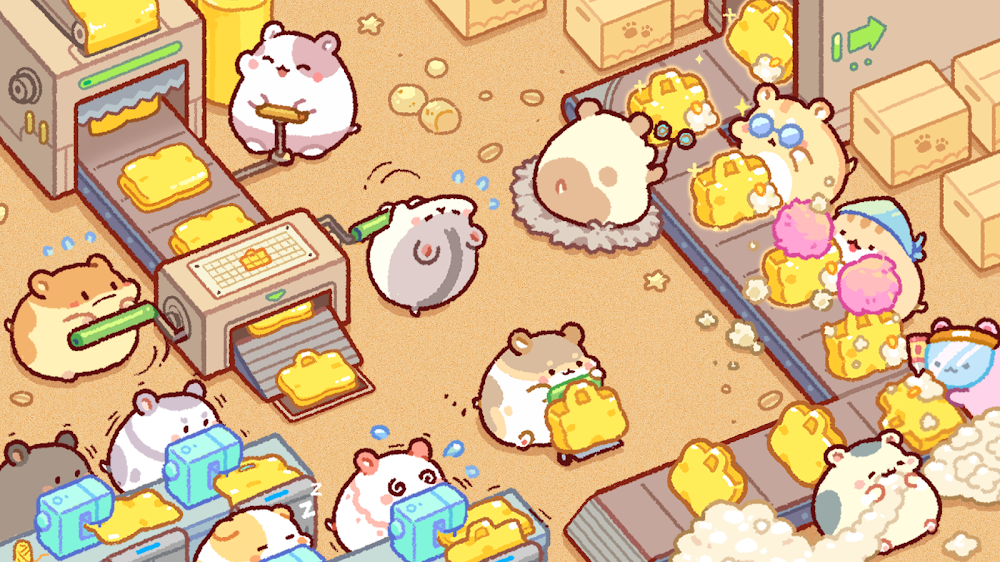 Hamster Bag Factory: Tycoon screenshot 2