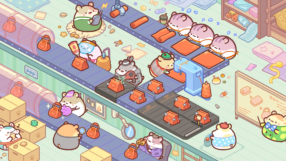 Hamster Bag Factory: Tycoon screenshot 3