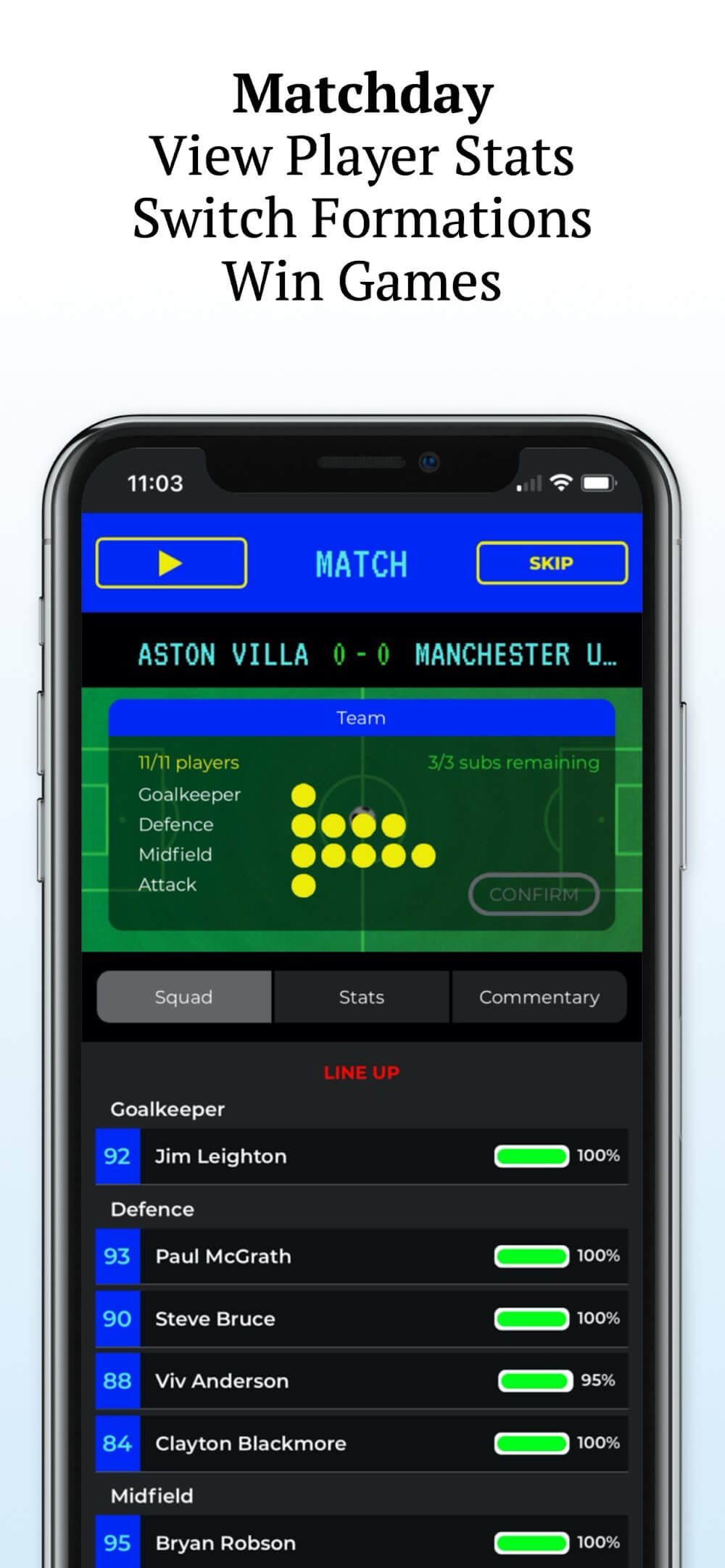 Retro Football Management screenshot 7