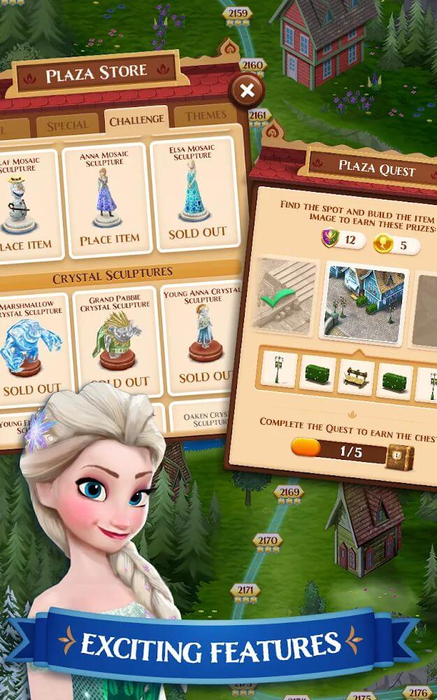 Disney Frozen Free Fall screenshot 3
