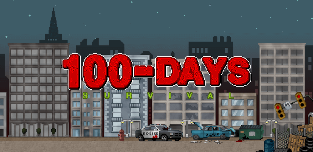 100 DAYS - Zombie Survival screenshot 1